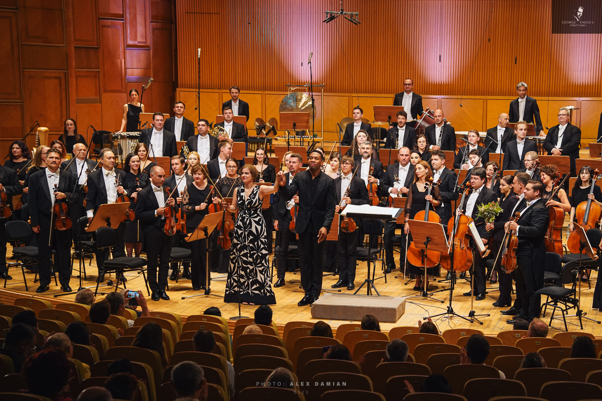 Orchestra Filarmonicii Sibiu a concertat la București, în cadrul Festivalului Enescu