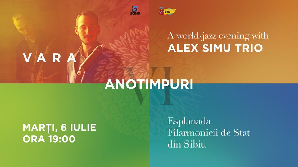 Jazz între orient și occident: recital extraordinar Alex Simu Trio