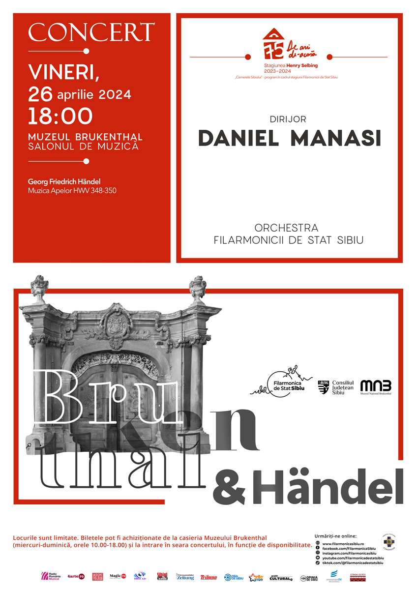 Händel și Ravel sub bagheta dirijorului Daniel Manasi