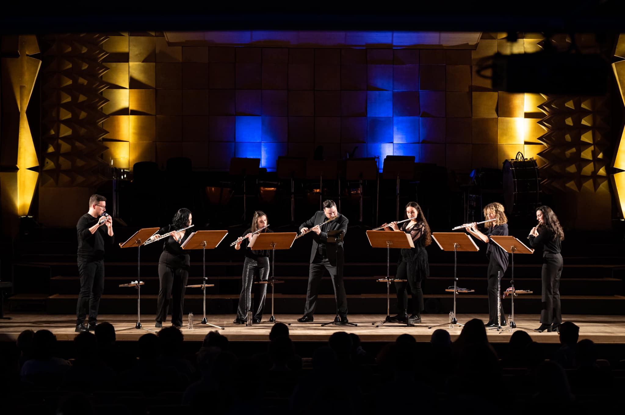 Brave New Music 2023: Familie de flaute pe scena Filarmonicii Sibiu
