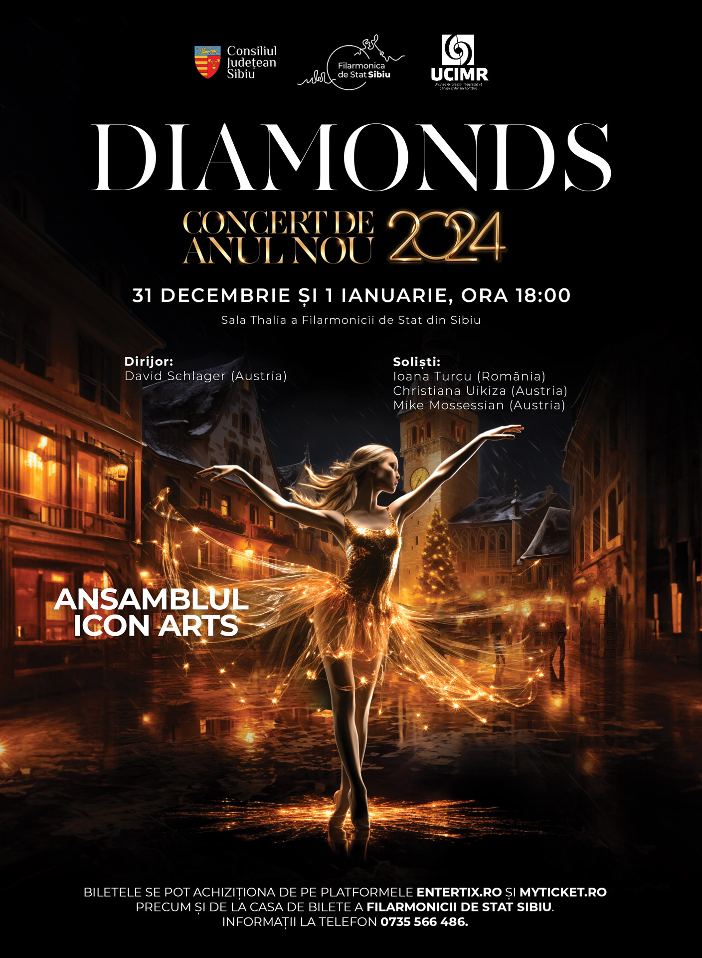Concertul de Anul Nou de la Sibiu - DIAMONDS